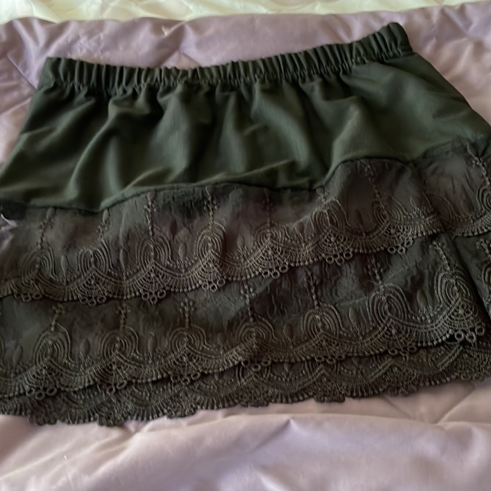 3 Shirt Extenders. Solid Black Solid White And Bl… - image 7